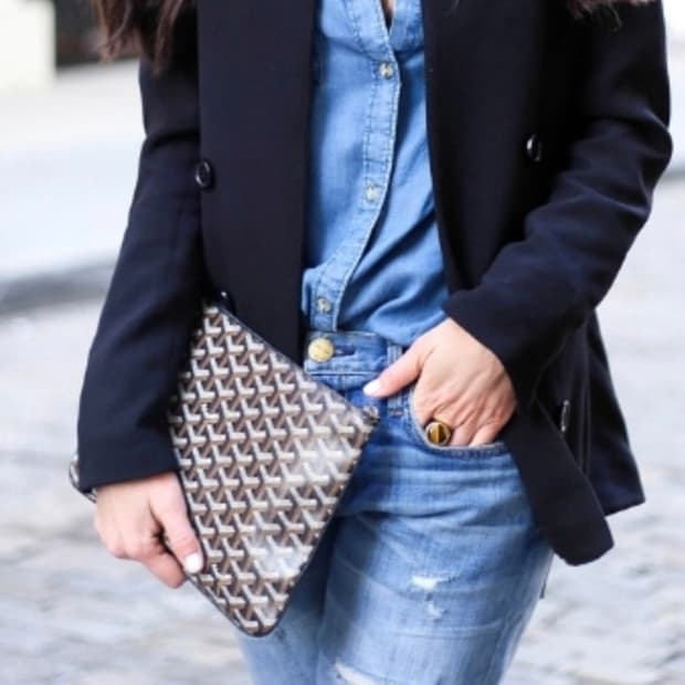 고야드 클러치/클러치백MM 새상품급 정품(영수증O)