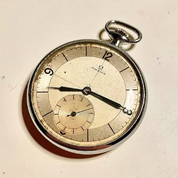 1920년대 빈티지 오메가 회중시계 스위스 엔틱 OMEGA