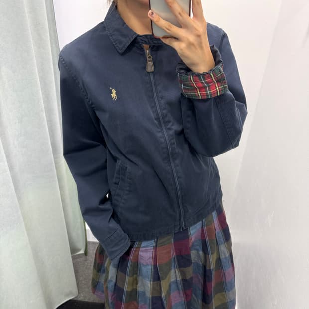 폴로 네이비 자켓 