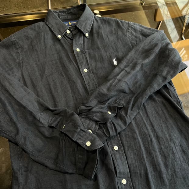 폴로) 린넨 셔츠 남성 s