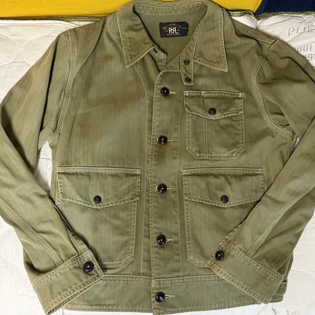 RRL 정글클로스 덱자켓 레어템 S