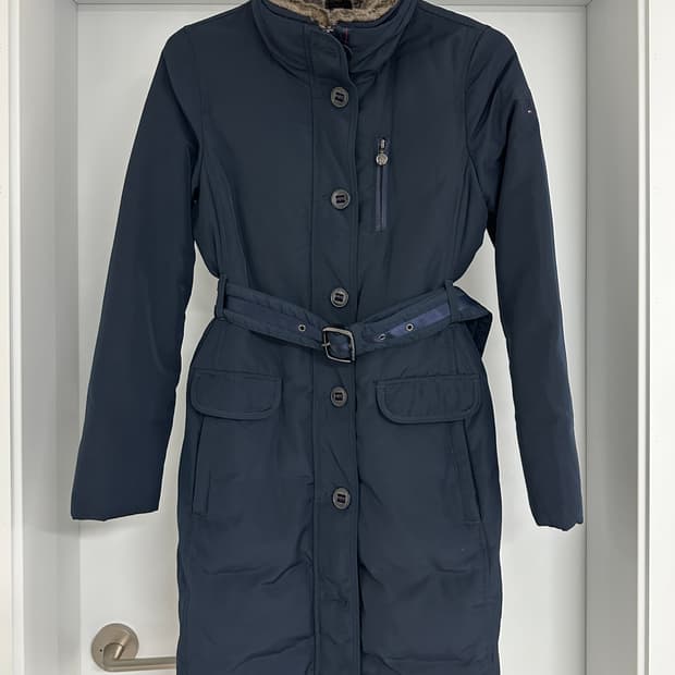 [타미힐피거] 덕 패딩 코트