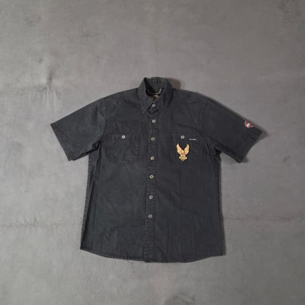 할리데이비슨 페어리 헤비코튼 반팔 셔츠 M