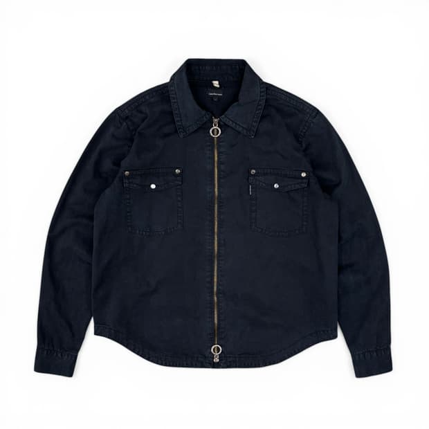 00's 캘빈클라인 HBT 풀 집 자켓