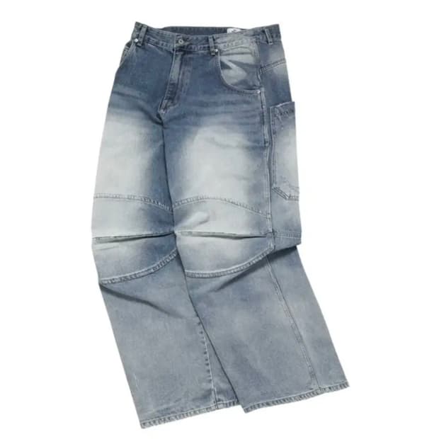 MJD 3D DENIM PANTS L