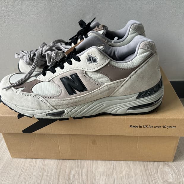 (새제품)뉴발란스 991 메이드 인 UK 크림 베이지(짜운드맛)280mm