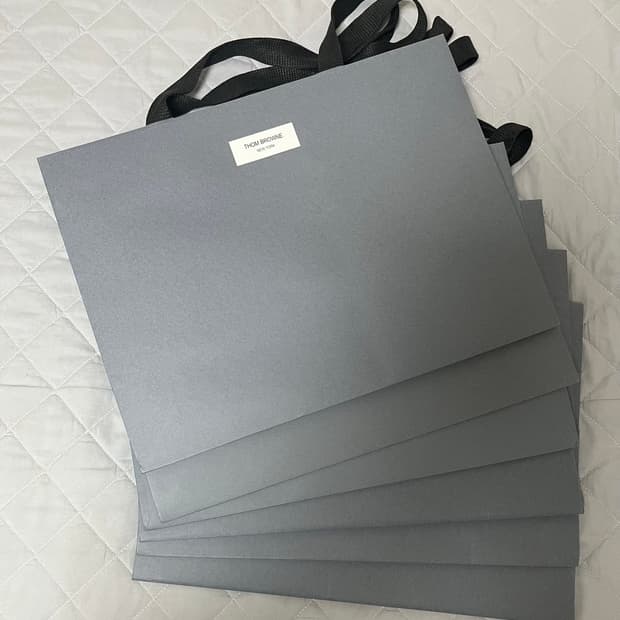 톰브라운 쇼핑백 (새상품)