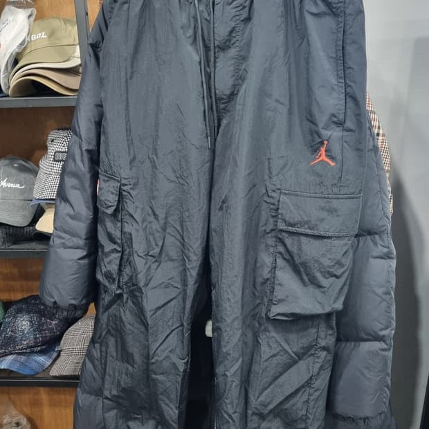 조던(nike) 34~35size 조거 카고바지 검정