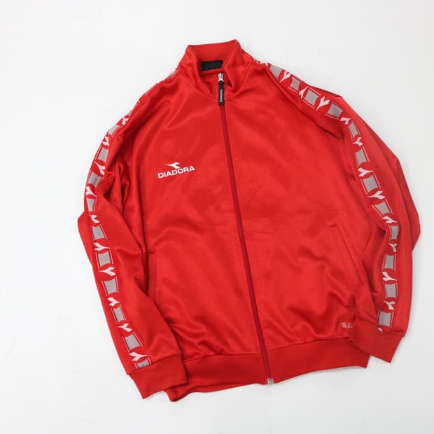 DIADO디아도라 빈티지 후쿠치야마 세이비 사커 사이드라인 트랙탑