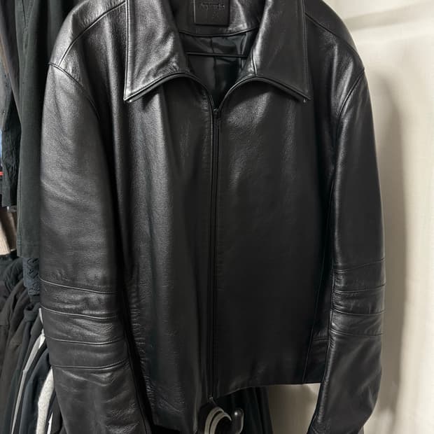 머듈 레더자켓 블랙 4사이즈