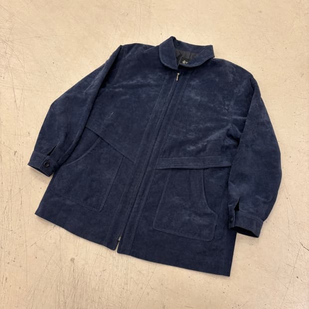 빈티지 세무 네이비 자켓