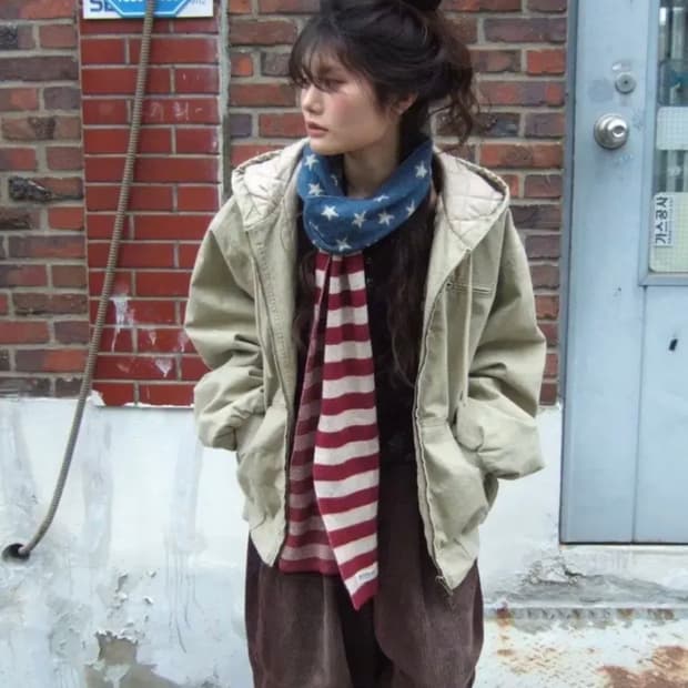 모래하우스 가먼트 워크 자켓 (베이지)