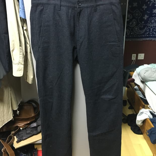 꼼데가르송 옴므 울 팬츠