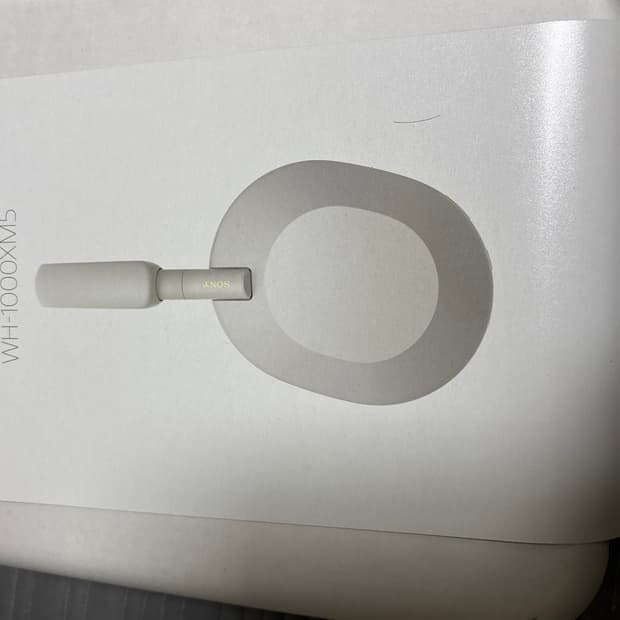 소니 헤드폰 WH-1000XM5 실버