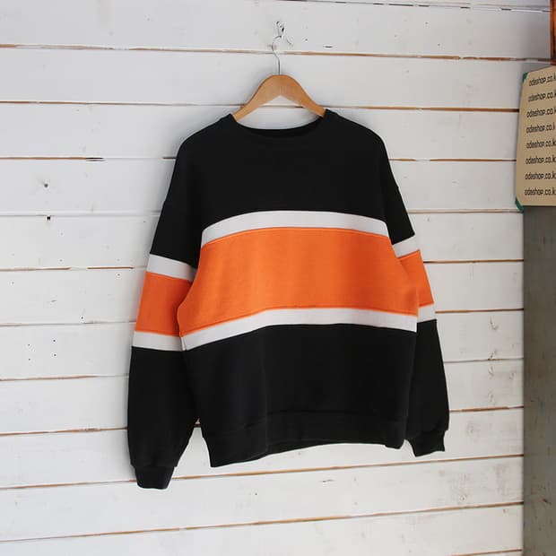 (착용컷) BEAMS 헤비 스웻 셔츠 (남성용 100-103)