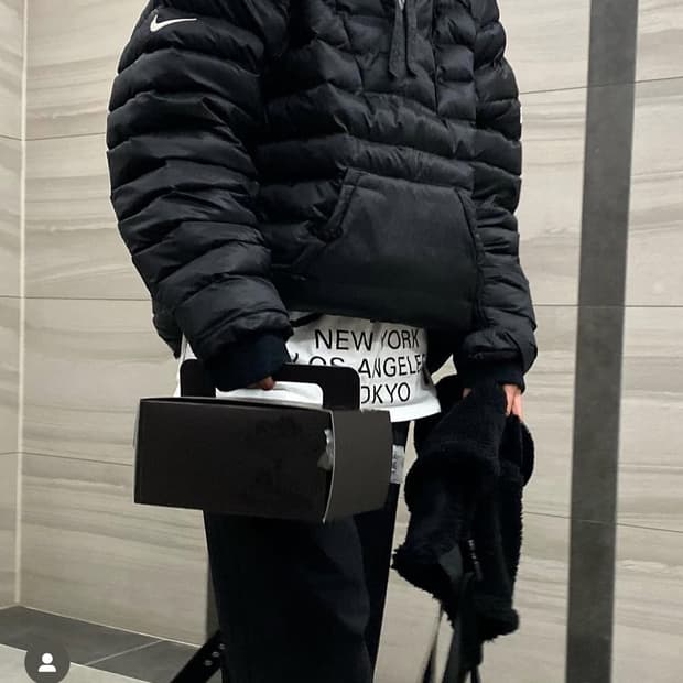 나이키 스투시 인슐레이티드 패딩 아노락