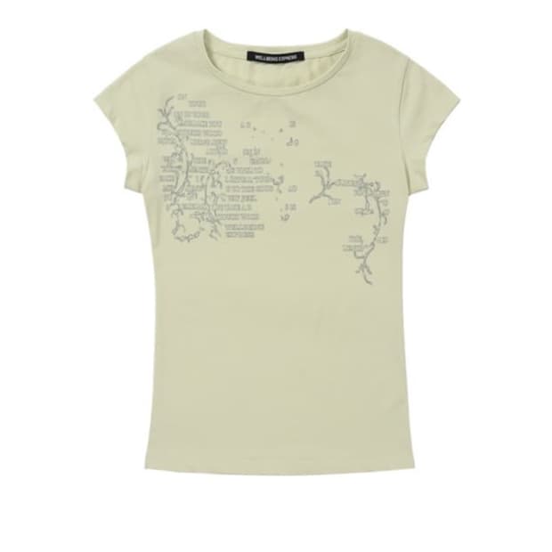 웰빙익스프레스 Message Vine Half Sleeve M 반팔티셔츠