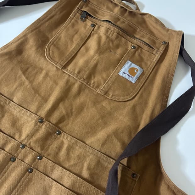 Carhartt denim apron