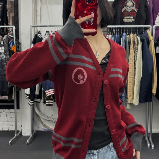 히스테릭 글래머 히스걸 가디건 