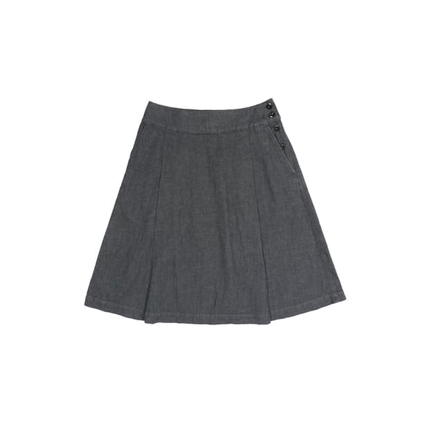 MHL side button flared skirt
