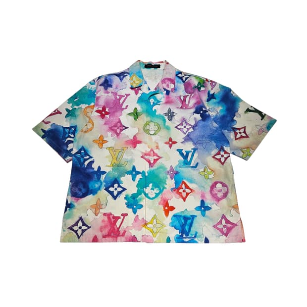 루이비통 워터컬러 모노그램 반팔 셔츠[3L]