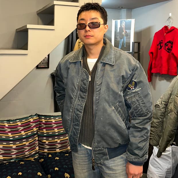 Houston reissue type B-15 flight jacket
