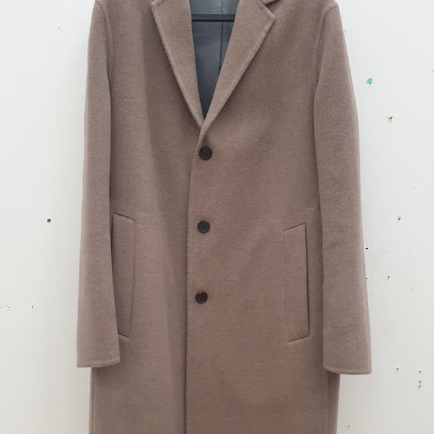 타임옴므 핸드메이드 캐시미어 코트 95