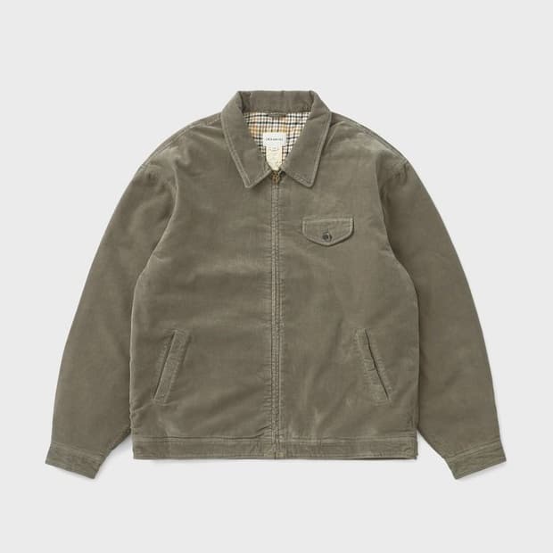 [L] 카키스 코듀로이 스윙자켓 세이지