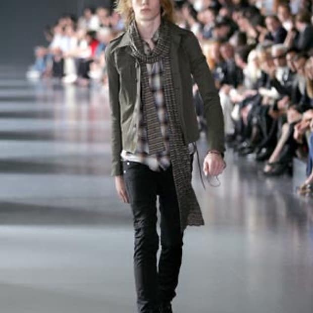 06AW Dior Homme Black Washed Denim