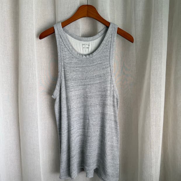 BEAMS PLUS xV:room 와플 슬리브리스