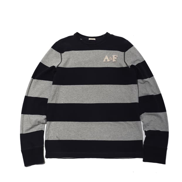ABERCROMBIE 스트라이프 롱슬리브 티셔츠 size XL