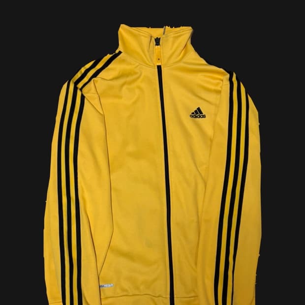 아디다스 옐로우 져지 / size 100 / 국내 생산판