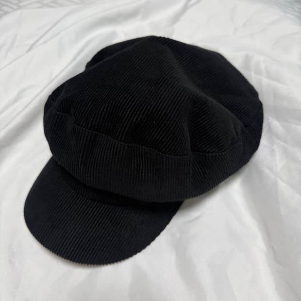 코듀로이 빈티지 헌팅캡 모자
