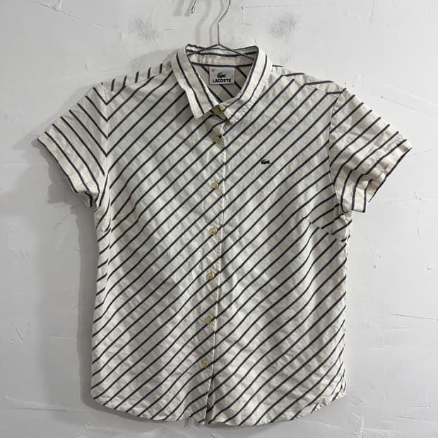 Lacoste stripe shirt