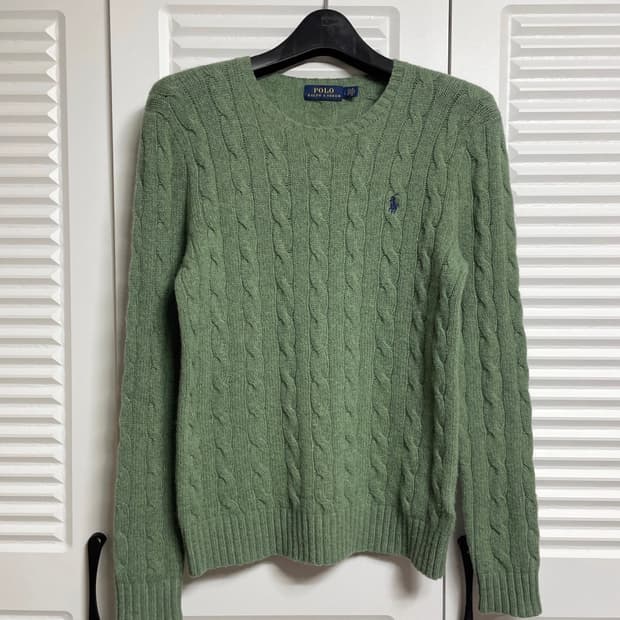 폴로 캐시미어 니트