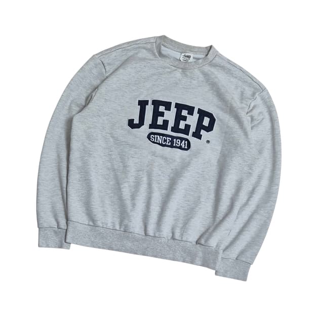 Jeep 지프 빅로고 맨투맨