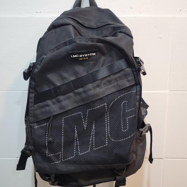 (택포) LMC 블랙 백팩