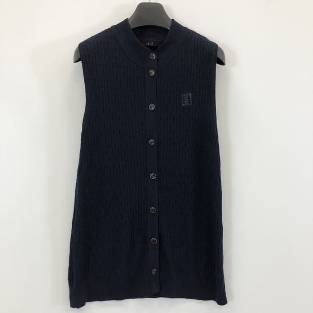 닥스 케이블 니트조끼 100 사이즈