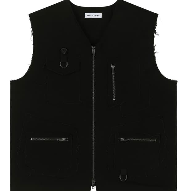 노쿨러스 UL COTTON VEST 01 BLACK (새상품)