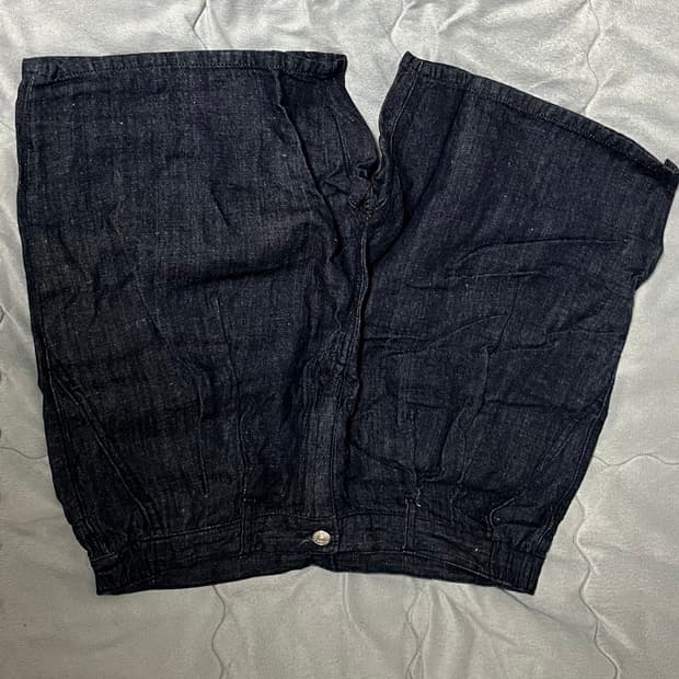 에잇세컨즈 생지 데님 반바지