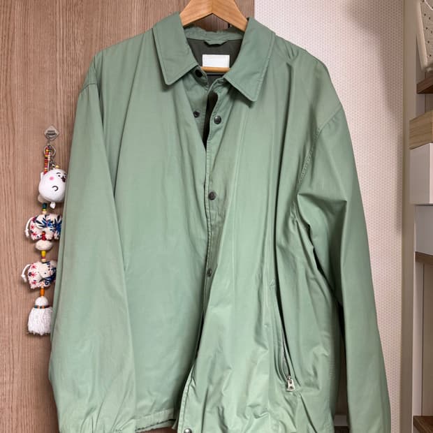 카키스 매니저 자켓 (코치자켓) 라이트 그린 4사이즈