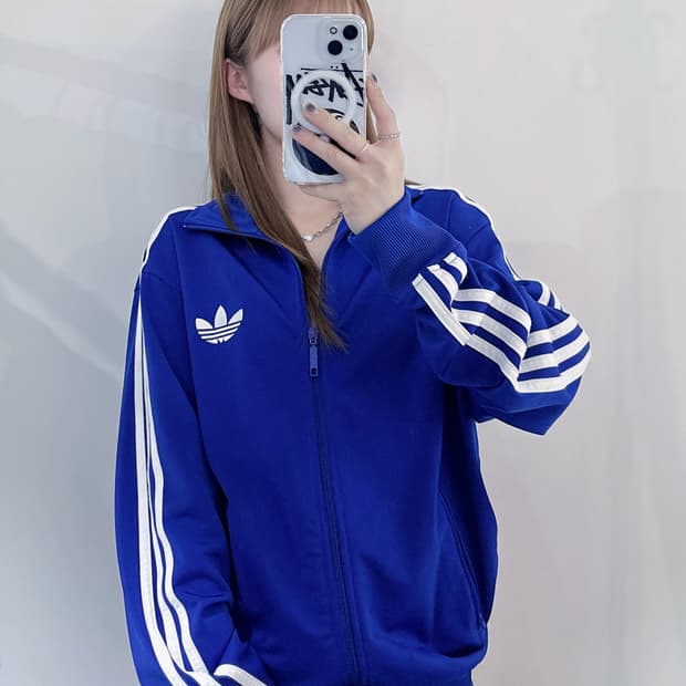 아디다스 구파이어버드 블루 트랙탑