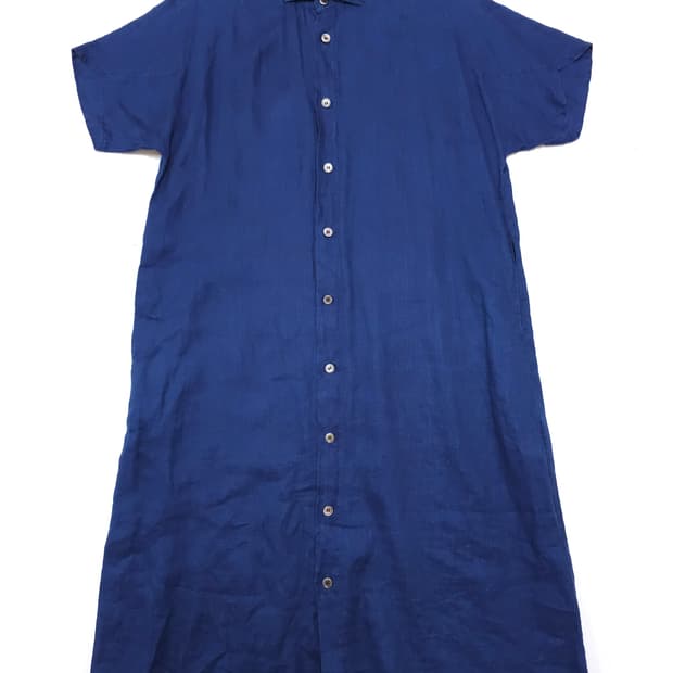 블루블루재팬 린넨 롱 원피스