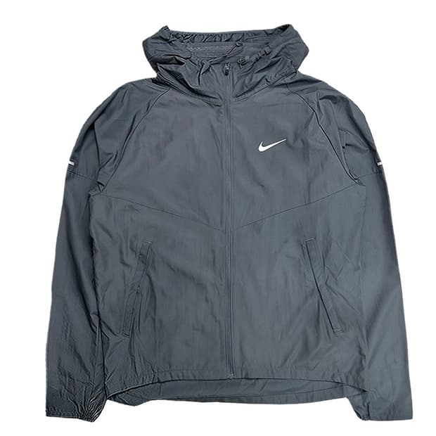 NIKE 러닝 바람막이 그레이 L