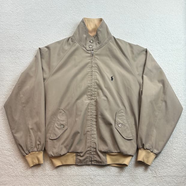 폴로 블루종 자켓