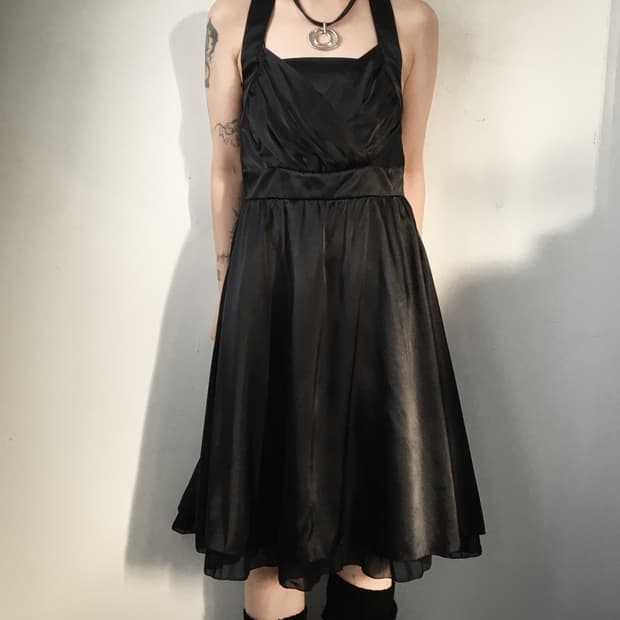 Holter neck glossy onepiece