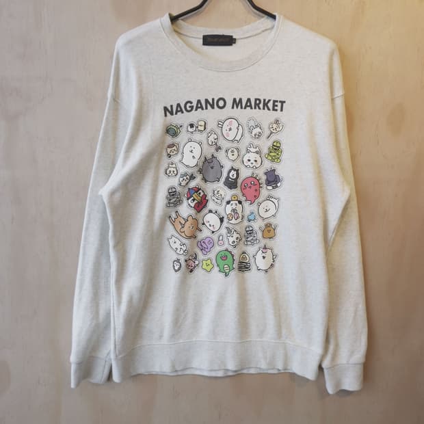 Nagano market 캐릭터 맨투맨