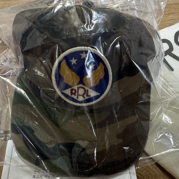 폴로 랄프로렌 RRL 카모 볼캡