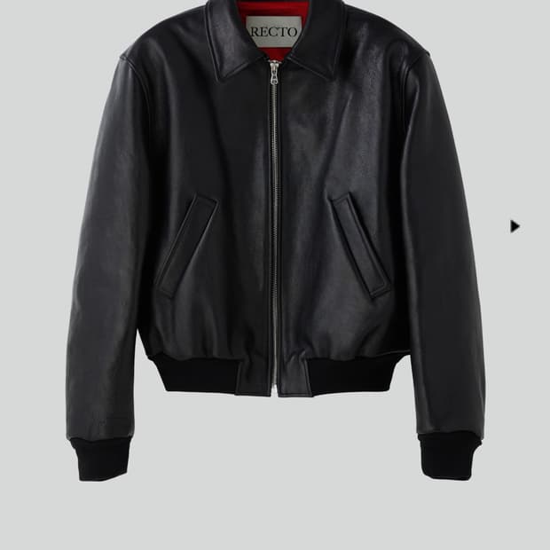 구매) 렉토 벤 고트 레더 블랙 S 새제품 구매합니다