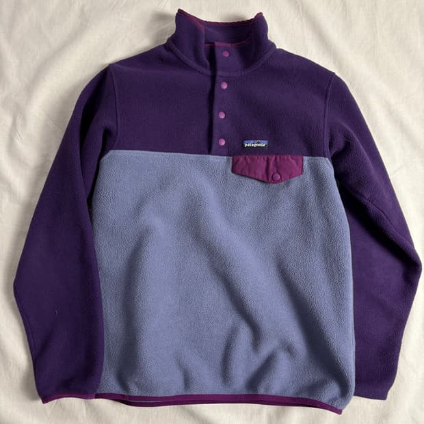 Patagonia 파타고니아 신칠라 스냅티 퍼플 S